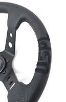 
              USPL Premium Quality Perforated Leather Steering Wheel SW-001
            