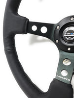 NRG INNOVATIONS REINFORCED STEERING WHEEL RST-006BK