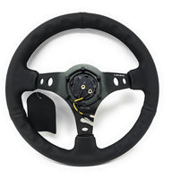NRG INNOVATIONS REINFORCED STEERING WHEEL RST-006BK