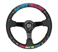 NRG INNOVATIONS STEERING WHEEL RST-036MB-OTOL-TRI