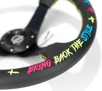 NRG INNOVATIONS STEERING WHEEL RST-036MB-OTOL-TRI
