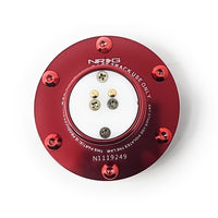 USPL RED STEERING WHEEL SCREWS FLAT BOTTOM ROUND TOP SCREWS-002RD