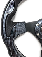 NRG INNOVATIONS REINFORCED STEERING WHEEL RST-001CBL
