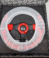 NRG INNOVATIONS REINFORCED STEERING WHEEL RST-001RD