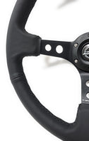 NRG INNOVATIONS REINFORCED STEERING WHEEL RST-006BK-Y