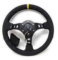 NRG INNOVATIONS REINFORCED STEERING WHEEL RST-006BK-Y
