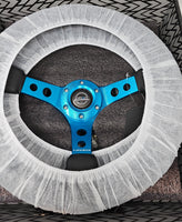 NRG INNOVATIONS REINFORCED STEERING WHEEL RST-006BL