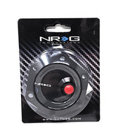 NRG Innovations hexagonal Style Black Ring W/ Horn Button STR-600BK