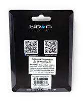 NRG Innovations hexagonal Style Black Ring W/ Horn Button STR-600BK