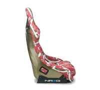 NRG FIBER GLASS BUCKET SEAT - LARGE - FRP-302ULTRA-DYNASTY