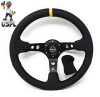 NRG INNOVATIONS REINFORCED STEERING WHEEL RST-006BK-Y