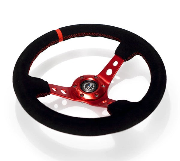 NRG INNOVATIONS REINFORCED STEERING RST-006S-RD| US PERFORMANCE LAB