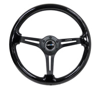 NRG INNOVATIONS REINFORCED STEERING WHEEL RST-018BK-BK