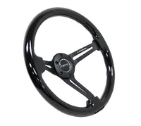 NRG INNOVATIONS REINFORCED STEERING WHEEL RST-018BK-BK