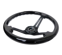 NRG INNOVATIONS REINFORCED STEERING WHEEL RST-018BK-BK