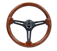 NRG INNOVATIONS REINFORCED STEERING WHEEL RST-018BR-BK