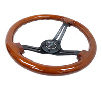 NRG INNOVATIONS REINFORCED STEERING WHEEL RST-018BR-BK