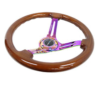 NRG INNOVATIONS REINFORCED STEERING WHEEL RST-018BR-MC