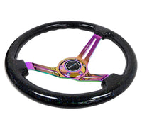NRG INNOVATIONS REINFORCED STEERING WHEEL RST-018BSB-MC