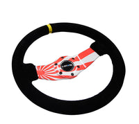 NRG Steering Wheel RST-021S-FLAG-Y