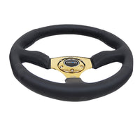 NRG REINFORCED STEERING WHEEL RST-023GD-R