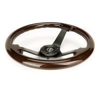 NRG INNOVATIONS REINFORCED STEERING WHEEL RST-036BK-BKW