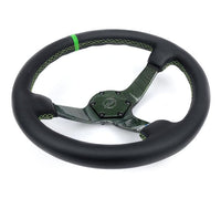 NRG Carbon Fiber Steering Wheel ST-036CF-GN