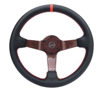 NRG Carbon Fiber Steering Wheel ST-036CF-RD