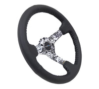 NRG INNOVATIONS REINFORCED STEERING WHEEL RST-036DC-R