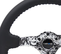 NRG INNOVATIONS REINFORCED STEERING WHEEL RST-036DC-R