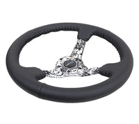 NRG INNOVATIONS REINFORCED STEERING WHEEL RST-036DC-R
