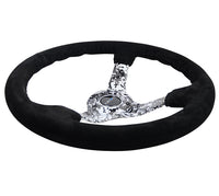 NRG INNOVATIONS REINFORCED STEERING WHEEL RST-036DC-S