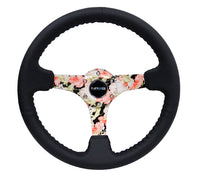 NRG INNOVATIONS REINFORCED STEERING WHEEL RST-036FL-R