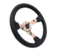 NRG INNOVATIONS REINFORCED STEERING WHEEL RST-036FL-R