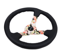 NRG INNOVATIONS REINFORCED STEERING WHEEL RST-036FL-R