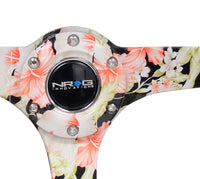 NRG INNOVATIONS REINFORCED STEERING WHEEL RST-036FL-R