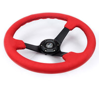 NRG INNOVATIONS REINFORCED STEERING WHEEL RST-036MB-REA