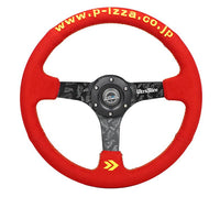 NRG INNOVATIONS REINFORCED STEERING WHEEL RST-036MB-REA-P