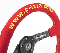 NRG INNOVATIONS REINFORCED STEERING WHEEL RST-036MB-REA-P