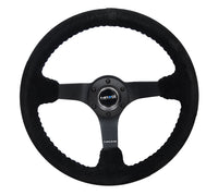 NRG INNOVATIONS REINFORCED STEERING WHEEL RST-036MB-S-BK