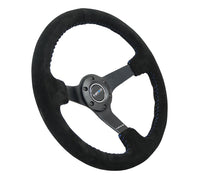 NRG INNOVATIONS REINFORCED STEERING WHEEL RST-036MB-S-BL