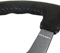 NRG INNOVATIONS REINFORCED STEERING WHEEL RST-036MB-S-BL