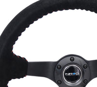 NRG INNOVATIONS REINFORCED STEERING WHEEL RST-036MB-S-RD