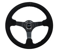 NRG INNOVATIONS REINFORCED STEERING WHEEL RST-036MB-S-RD