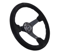NRG INNOVATIONS REINFORCED STEERING WHEEL RST-036MB-S-RD