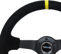 NRG INNOVATIONS REINFORCED STEERING WHEEL RST-036MB-S-Y