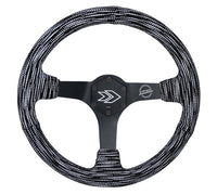 NRG INNOVATIONS REINFORCED STEERING WHEEL RST-036MB-SA-H