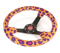 NRG SAVAGE INSPIRED STEERING WHEEL RST-036MB-SV-OR