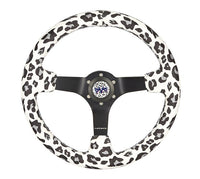 NRG SAVAGE INSPIRED STEERING WHEEL RST-036MB-SV-WT