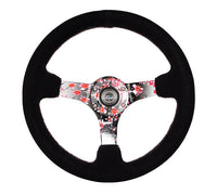 NRG INNOVATIONS REINFORCED STEERING WHEEL "SAKURA" RST-036SAK-S
